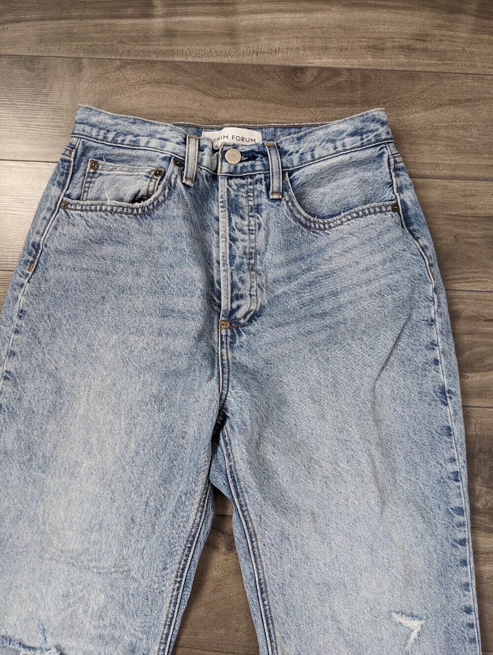 Aritzia Denim Forum Women's Jeans Joni High Rise Loose Size 27 - Picture 3 of 11